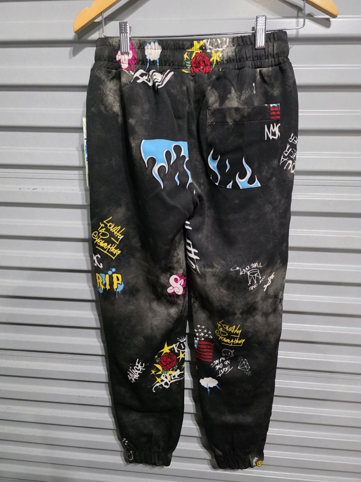 Fresh Prints Of Bel-Air Men's Small Joggers New With Tags. By Drill Clothing Co