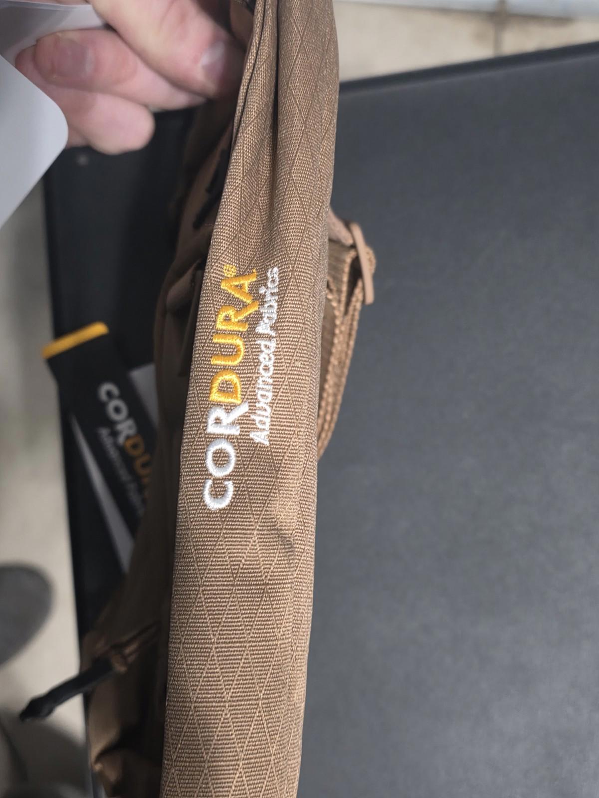 Jordan Brand Men's Brown Cordura Sling Bag Crossbody Messenger Bag 3L