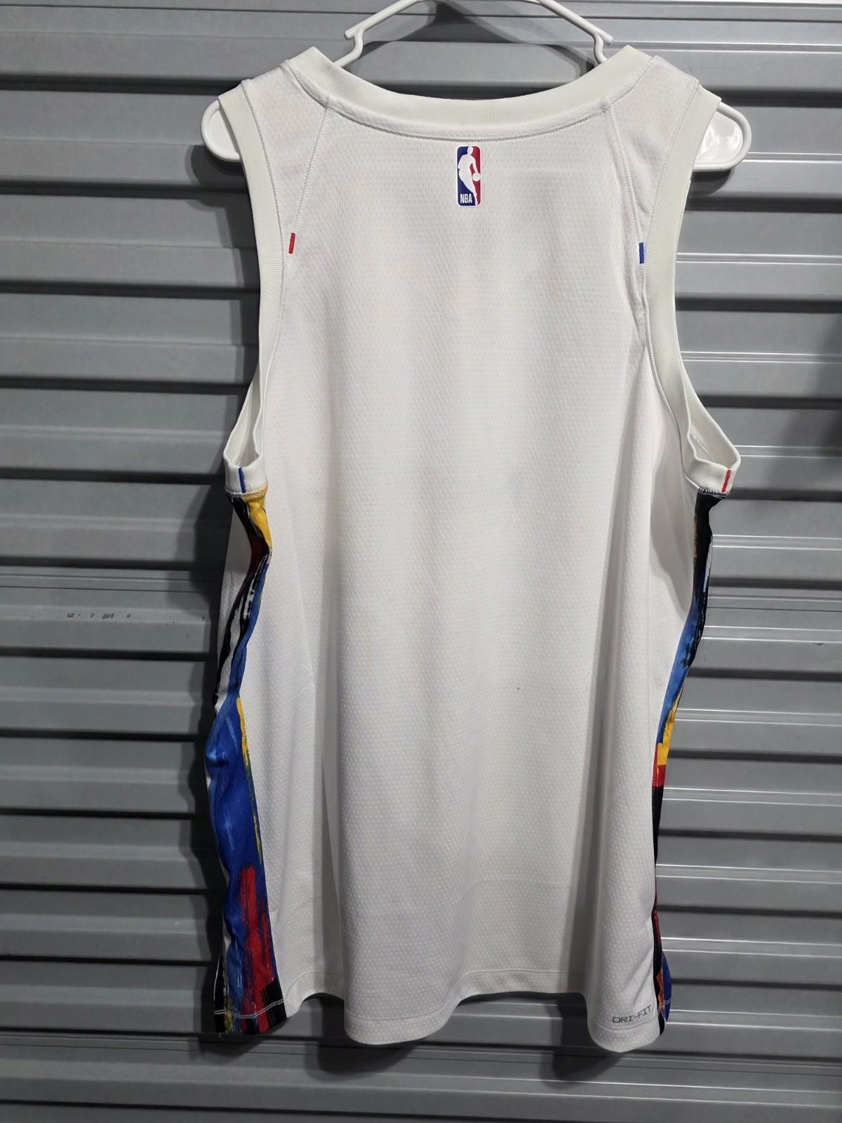 Brooklyn Nets Nike Authentic Swingman City Edition Men’s Large 48 NWT