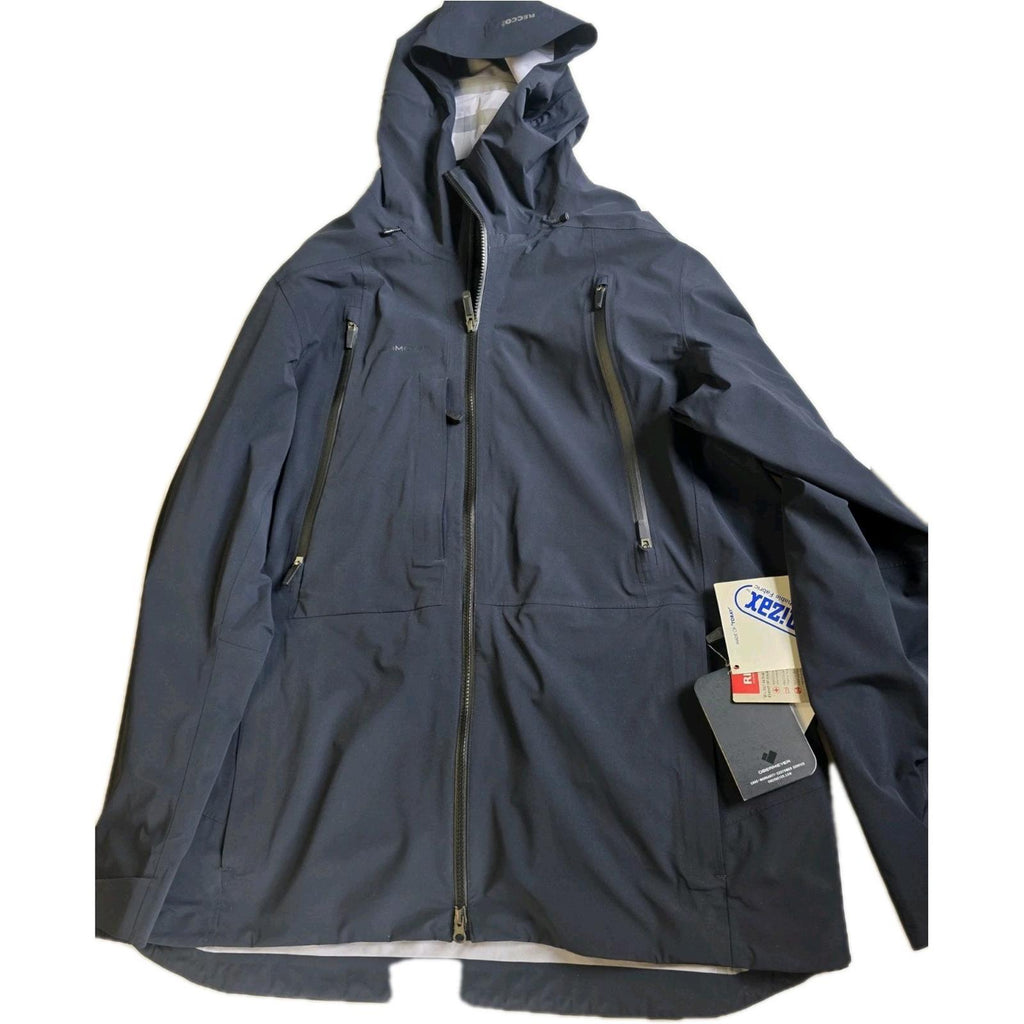 Obermeyer Mens XL Dark Blue Fusion Highlands Shell Recco Rescue Ski Jacket
