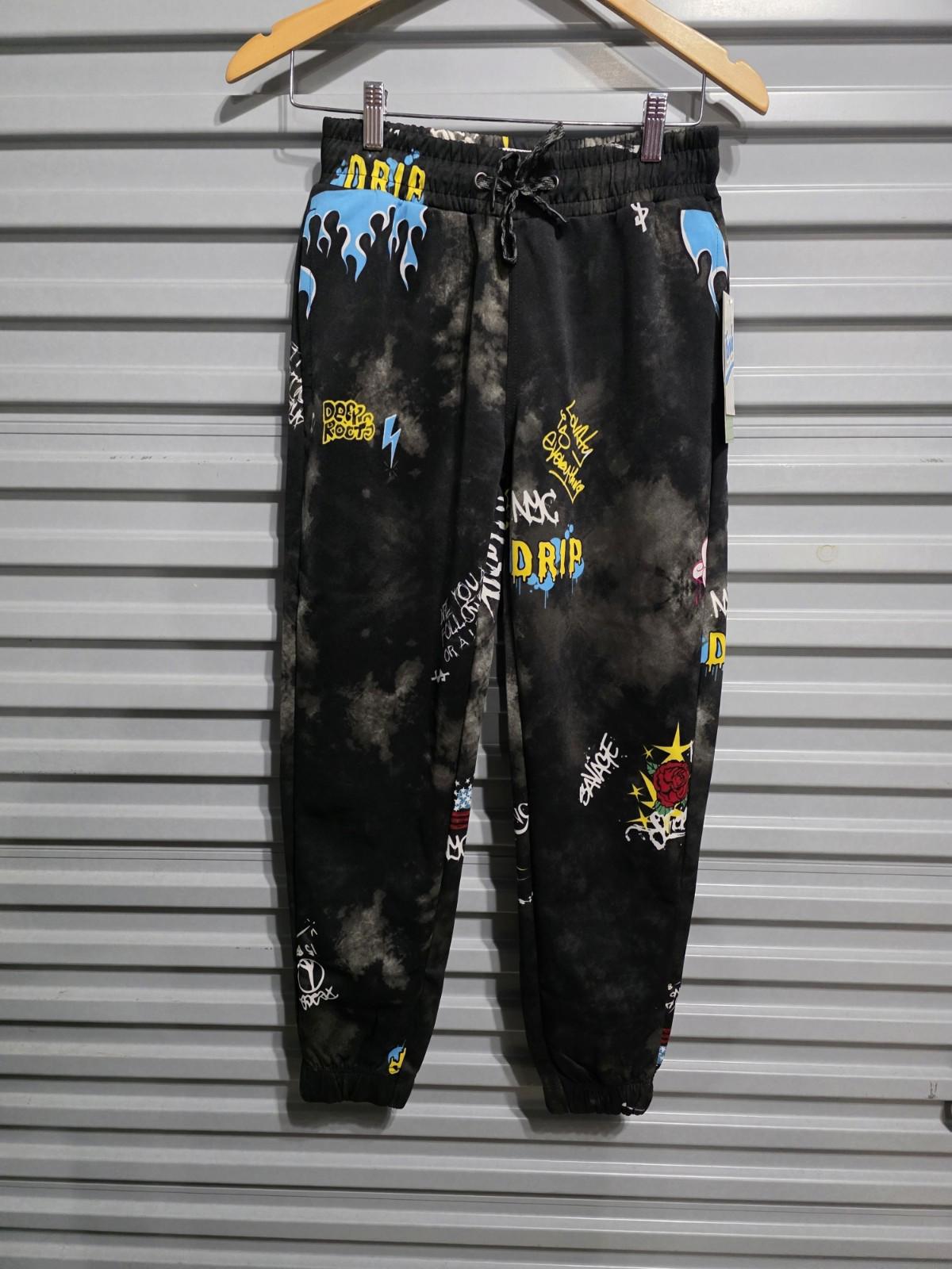 Fresh Prints Of Bel-Air Men's Medium Joggers New With Tags. By Drill Clothing Co